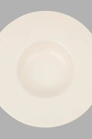 Assiette à risotto 'Gourmet' couleur crème Prix Choc